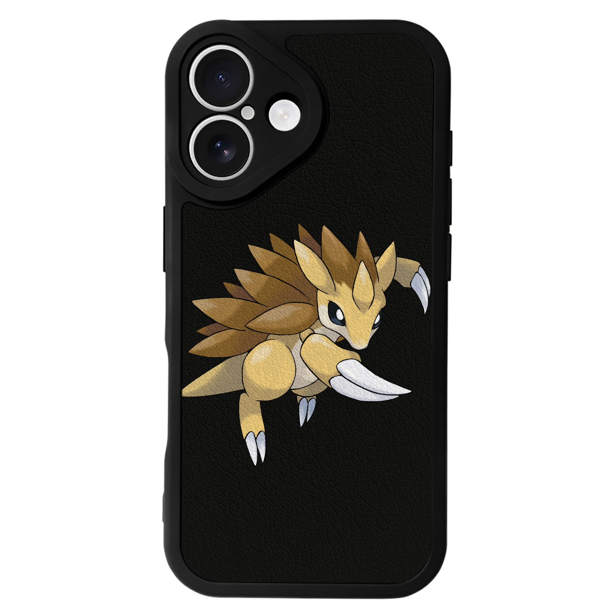 （画像用） ポケットモンスター Pokémon 【iPhone 16シリーズ対応】シリコンスマホケース（レザー調） 材質：シリコン